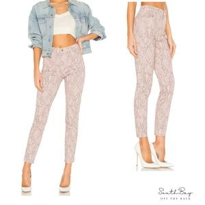 J Brand Alana High Rise Crop Skinny Jeans Size 25 Photo Ready Released Hem Adder